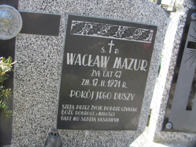 Wacław Mazur Nałęczów - Grobonet - Wyszukiwarka osób pochowanych