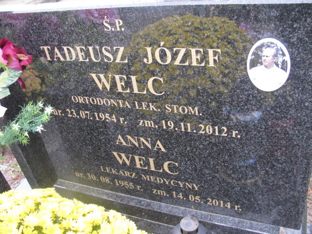 Tadeusz Józef Welc 1964 Nałęczów - Grobonet - Wyszukiwarka osób pochowanych