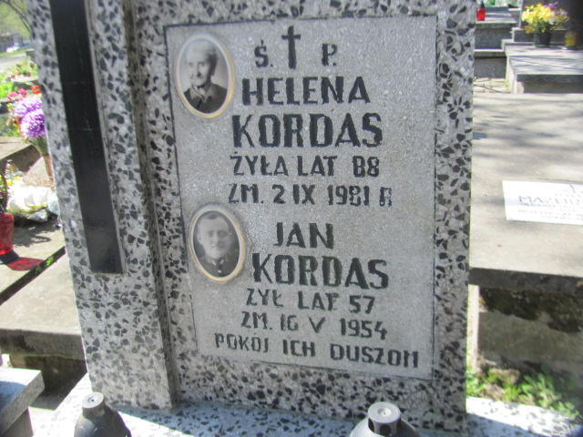 Jan Kordas Nałęczów - Grobonet - Wyszukiwarka osób pochowanych