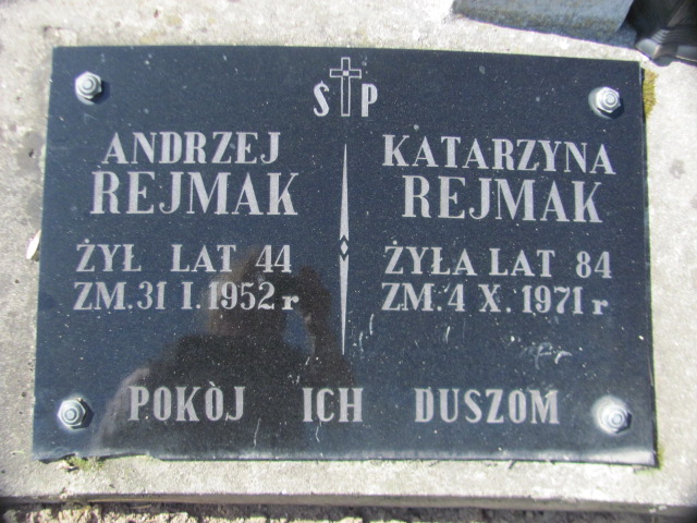 Andrzej Rejmak Nałęczów - Grobonet - Wyszukiwarka osób pochowanych