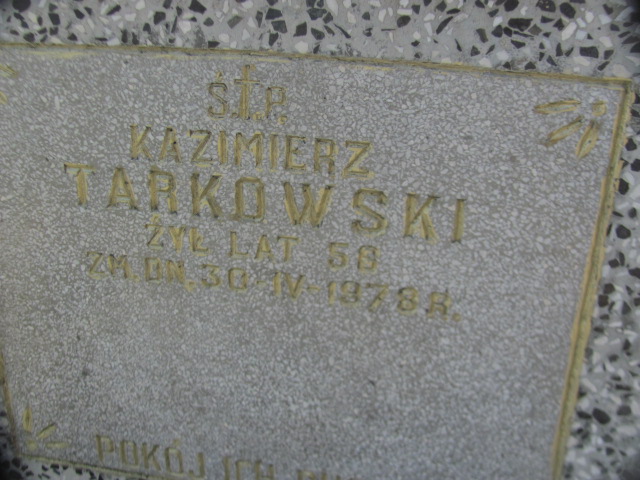 Kazimierz Tarkowski Nałęczów - Grobonet - Wyszukiwarka osób pochowanych