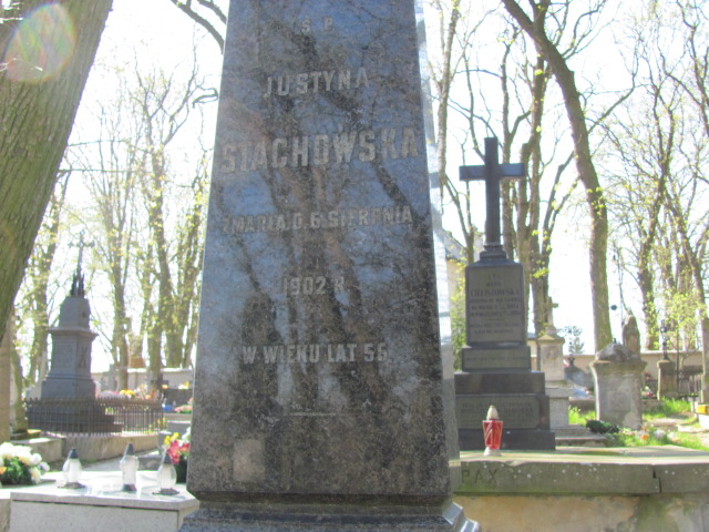 Justyna Stachowska Nałęczów - Grobonet - Wyszukiwarka osób pochowanych