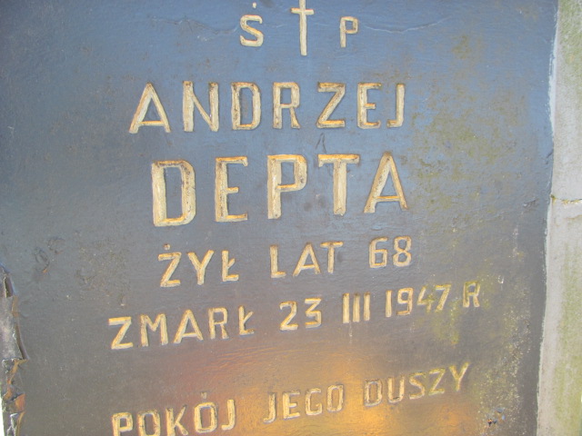Andrzej Depta Nałęczów - Grobonet - Wyszukiwarka osób pochowanych