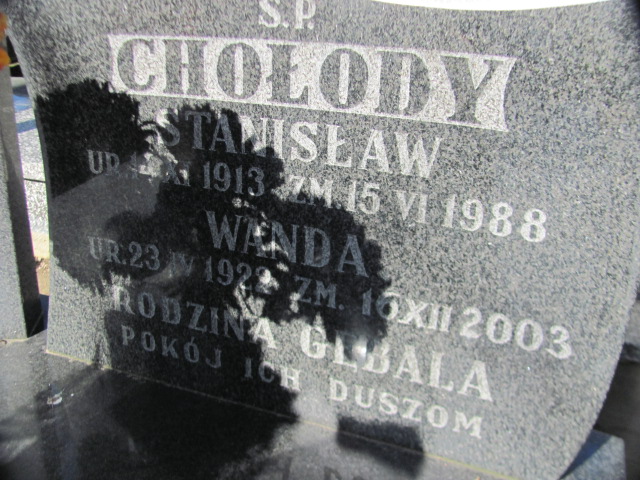 Wanda Chołody 1922 Nałęczów - Grobonet - Wyszukiwarka osób pochowanych