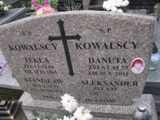 Stanisława Kowalska Nałęczów - Grobonet - Wyszukiwarka osób pochowanych