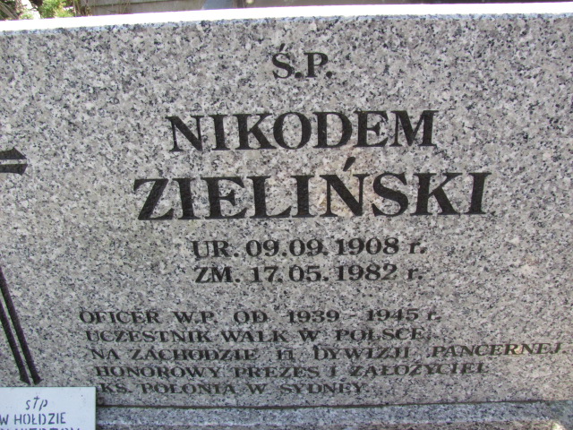 Nikodem Zieliński 1908 Nałęczów - Grobonet - Wyszukiwarka osób pochowanych