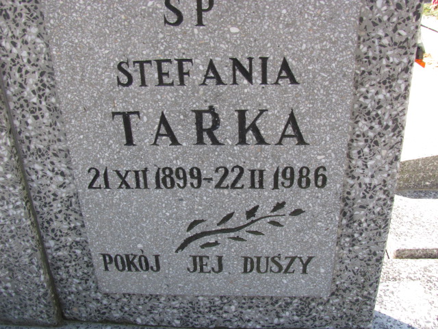 Józef Tarka 1900 Nałęczów - Grobonet - Wyszukiwarka osób pochowanych