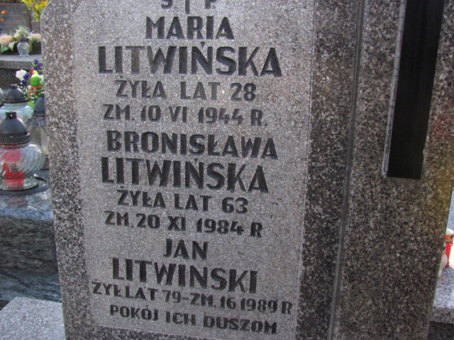 Jan Litwiński Nałęczów - Grobonet - Wyszukiwarka osób pochowanych