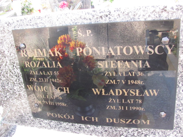 Władysław Poniatowski Nałęczów - Grobonet - Wyszukiwarka osób pochowanych