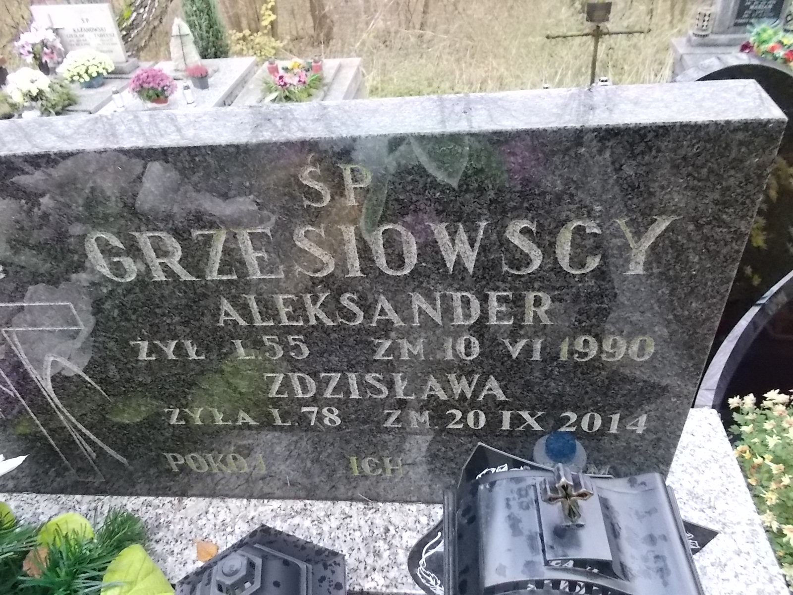 Zdzisława Grzesiowska 1936 Nałęczów - Grobonet - Wyszukiwarka osób pochowanych